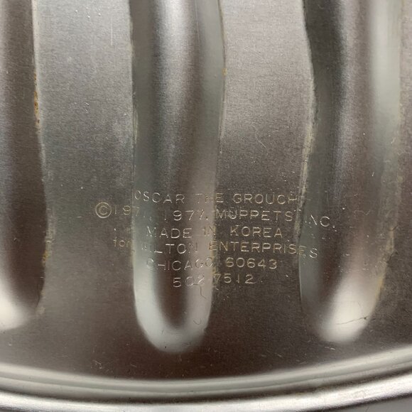 Oscar The Grouch Cake Pan Wilton Sesame Street Muppets Vintage 70s Retro Baking - Picture 3 of 6